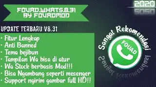 Fouad WhatsApp v8.31 APK Unduh (Versi Baru 2020) - Anti Banned
