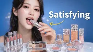 Oddly Satisfying ASMR | Eating & Applying Luxury Makeup 💄✨ | AI Beauty ASMR
