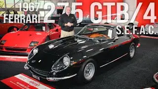 1967 Ferrari 275 GTB/4 S.E.F.A.C. Steve Matchett Review // Mecum Monterey 2023