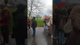 What happens when you wave the #russian flag in #London #motherrussia