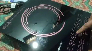 Unboxing - BAJAJ Induction stove ICX 200FP.