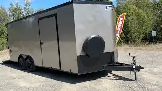 Haulmark Transport 20' Car Hauler with Translucent roof and E-track tie downs