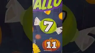 Pok&eacute;mon 13 Days of Halloween Countdown Calendar Blind Box Opening Day 7 #shorts #pokemon #unboxing