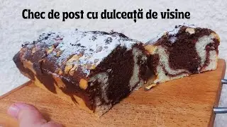 Chec de post cu dulceata de visine