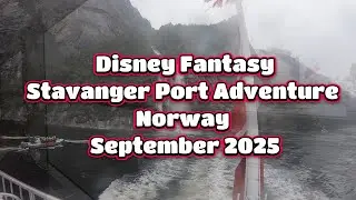 Discovering the Beauty of Lysefjord on a Disney Fantasy Port Adventure in Stavanger. September 2025