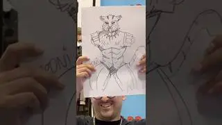 Mind Blowing Armless Tiger Man Sketch Stuns ZAPP Con Crowd