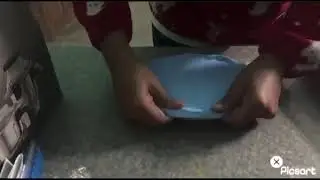 making a hand and foot print frame for the first time