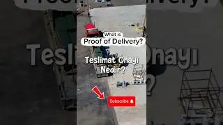 What is Proof of Delivery in logistics? 📦 POD Nedir? #logistics