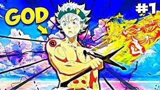 Black Clover Episode 1 Explained in Hindi | Asta&rsquo;s Story 🍀.  #@Animidy 