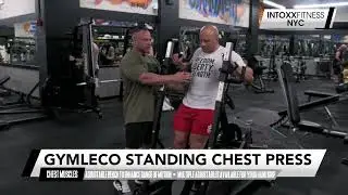 Intoxx Fitness Oakwood  Standing Chest Press by Gymleco