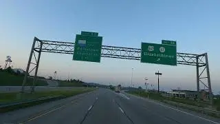 4K Kentucky | Interstate 65 | Early Morning Drive Tour