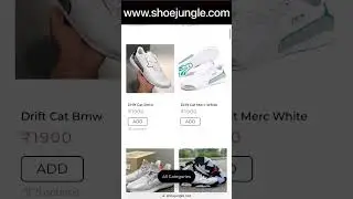 Best priced sneakers at shoejungle follow for more such videos #shorts #fasion #freemoney
