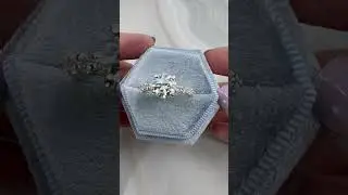 Create your dream ring with us! #engagement #diamond #labgrowndiamond #moissanite