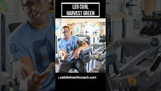 Leg Curl machine tutorial #harvestgreenfitness #legcurl #richmondtx #askthehealthcoach #gymtips