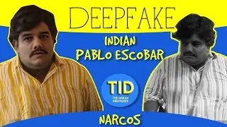 Deepfake | Pablo Escobar | NARCOS | Indian Pablo