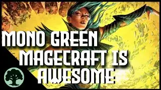 MONO GREEN Magecraft is legit! | Standard Deck Gameplay | Magic Arena | MTG Arena | MTGA | MTG