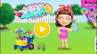 Fun Baby Girl Care Kids Game - Sweet Baby Girl Clean Up 5 - Play One Messi House Makeover Cleaning