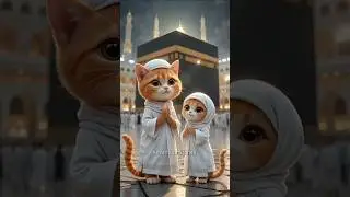The cat who lost her kitten at Kaaba #adventurestories #hearttouching #emotionalshorts #hajjjourney