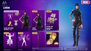 NUEVA SKIN LISA BLACKPINK, EMOTE ROCKSTAR, EMOTE FUTW, SKIN JINX ARCANE, SKIN WONKEE SKIN SNOOP DOGG