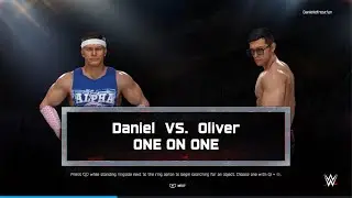 WWE 2K25 - AWA Rulebreakers tournament round 3: Daniel vs Oliver! (HD) 
