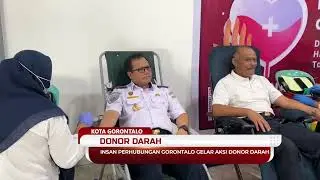 INSAN PERHUBUNGAN GORONTALO GELAR AKSI DONOR DARAH #kabupatengorontalo