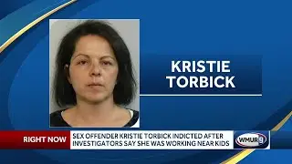 Sex offender indicted after investigators say she was working near kids