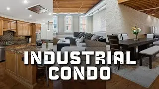 Inside Look Of a Unique 1860s Condo with Industrial Charm in Ann Arbor | WindowStill Photography