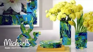Martha Stewart's Craft Paint: Marbling | Michaels
