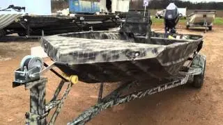 Weldbilt rigged at Backwoods Landing