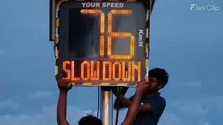 Dynamic Speed Indicator