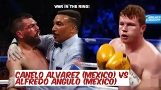 CANELO ALVAREZ (MEXICO) VS ALFREDO ANGULO (MEXICO) DISAPPOINTED,BOXING HIGHLIGHTS! #alvarez #canelo 