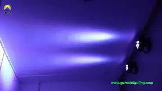 Freedom LED Par 6*18W RGBAW UV Battery powered wireless DMX built in Auto run mode show