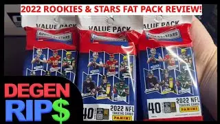 IT'S FAT! 2022 Rookies & Stars Football Value Pack Review!