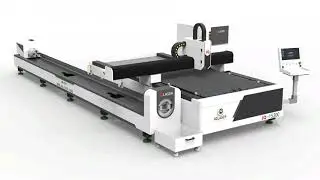 1530C plate and tube integrated laser cutting machine video