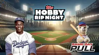 Topps Hobby Rip Night Recap - Jackie Robinson Found! March 22, 2025