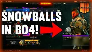 SNOWBALLS in BLACKOUT! (COD BLACK OPS 4 HOLIDAY EVENT)