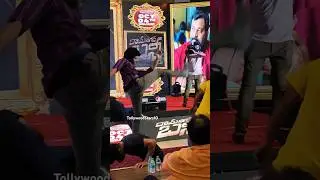 Attitude Star Chandrahass At Ramnagar Bunny Pre Release Event#attitude#chandrahas#Viral#tranding