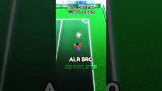 Roblox Touch Football 360 Trickshot Bet || #touchfootball #roblox #shorts