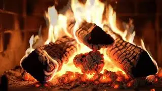 Fireplace Piano ASMR | Cozy Winter Relaxation in 4K