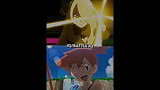 Cynthia vs Serena/Misty | Who is strongest 💪#shorts #pokemon