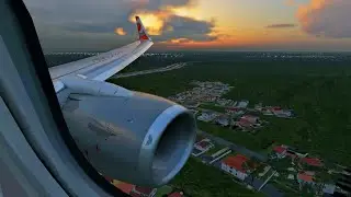 GOL B737-700 PR-GEQ On Final Approach Macap&aacute; Airport-SBMQ X-Plane 12
