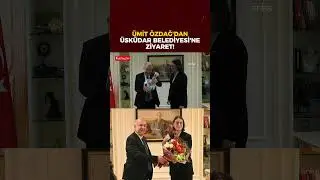 Zafer Partisi Genel Başkanı &Uuml;mit &Ouml;zdağ&rsquo;dan &Uuml;sk&uuml;dar Belediyesi&rsquo;ne ziyaret!