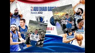 NBA Abu Dhabi Games 2023 - Preseason Game - Mavs vs Wolves