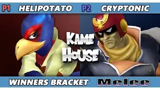 Kame House 112 - heilpotato (Falco) Vs. Cryptonic (Captain Falcon) Smash Melee - SSB