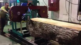 Испытание пилорамы ПТ-03 Крона