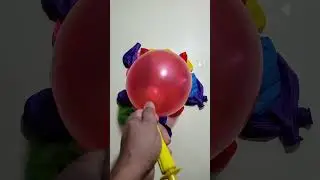 100k Colourful Mini Balloons | Satisfying Unboxing Asmrsoundvideo #ASMR #Satisfying #shorts