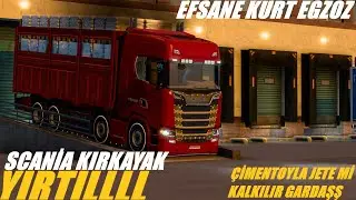 EFSANE KURT EGZOZ KIRKAYAK SCANİA - YIRTILLL