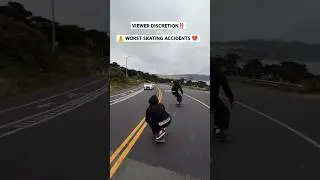 worst skating accidents 🛹💔 #skateboarding #skatingfails #skatingchannel