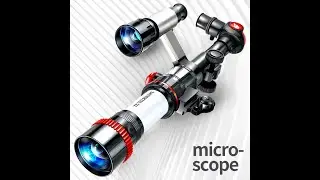 Professional Astronomical Telescope Powerful Monocular Portable HD Moon Space Planet Observation Tel