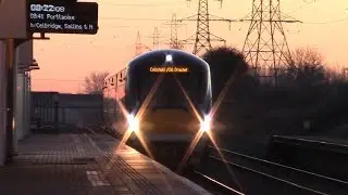 Irish Rail 22000 Class Intercity Trains x 2 - Adamstown Station, Dublin